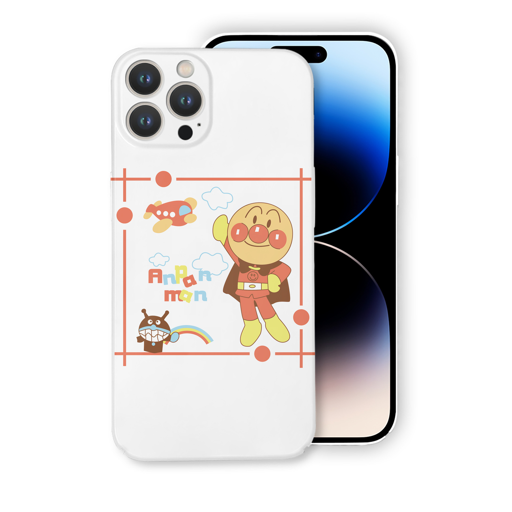 （画像用） アンパンマン Anpanman 【iPhone 14シリーズ対応】ハードケース